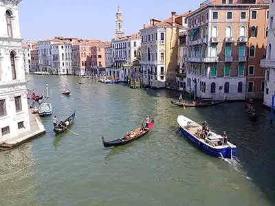 Kreuzfahrtparken in Venedig