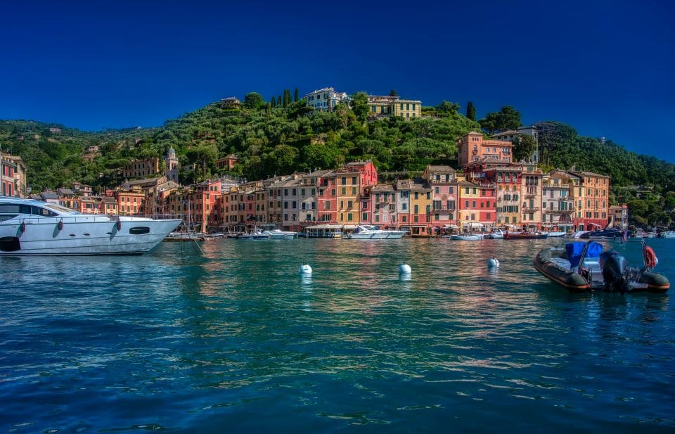 Kreuzfahrtstopp in Genua touristenbus